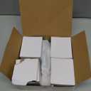 2 Pack Vintage Black Door Knob Set with Spindle, Old Style Door Knobs Replacement Set for Interior Doors, Matte Black