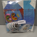 Gaming Party Supplies Set - 64 Pack Video Game Birthday gifts set, 10 Gaming Themed Gift Boxes, 10 Bookmarks, 10 Badges, 10 Bracelets & 24 Stickers Decoration