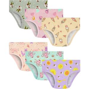 100% Cotton Girls Underwear Tagless Comfort Toddler Panties (6-Pack) 6Y 100% Cotton Girls Underwear Tagless Comfort Toddler Panties (6-Pack) 6Y