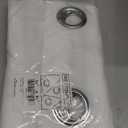 NICETOWN White Sheer Curtains 84 inches Long - Home Decoration Grommet Airy & Lightweight Elegant Window Treatments with Light Filtering for Bedroom/Living Room (2 Panels, W54 x L84)