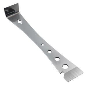 1PC Stainless Steel Pry Bar with Nail puller MultiTool for Commercial Work Baseboard Siding and Flooring Removal