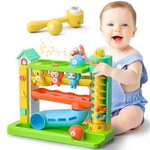 Musical Ball Drop Toys for 1 Year Old Boy Gifts, Eductional Baby Toy 12-18 Month Toddler Toy Age 1-2, First Birthday Gift for 1 Year Old Boy Girl, Infant Toys for 9-12-18 Month Olds