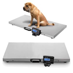 660LB Digital Pet Scale Multi-Function Dog Scales, 2 Weighing Modes, Large Breed Platform Livestock Scale to Measure Dog and Cat Weight Accurately