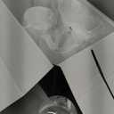 Krosno Classic Red Drink Cooler Glasses Set of 6 pieces, 16.6 oz, Avant-Garde Collection, Crystal Glass Thin Rim Long Stem Unique Elegant Premium, Dishwasher Safe, Made in Europe