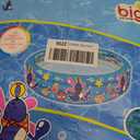 3 Rings Kiddie Pool for Toddler, 48”X12”，Kids Swimming Pool, Inflatable Baby Ball Pit Pool, Small Infant Pool (Blue)
