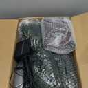 OUSHENG Solar Lighted Palm Trees for Outside Patio, Bar Pool Deck Outdoor Decorations Decor, Light Up LED Artificial Fake Tree Lights for Yard Tropical Party Christmas (6FT)