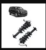 VEVOR 84176675 580-1106 Rear Air Shock Absorber Strut, 2 PCS, Compatible with 2015-2019 Cadillac Escalade Chevrolet Suburban Tahoe, GMC Yukon XL, Replacement for 22283446 22278958 5801068 23151122