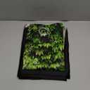 Green Ivy Leaf Blackout Curtains Leaves Plants Rustic Stone Wall Spring Scenery Curtain for Living Room Bedroom Home Decoration Window Drapes Fabric Set of 2 Panels, 26x63 Inch