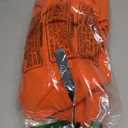 GRACE KARIN Womens Work Dresses V Neck 3/4 Sleeve Back Zipper Tie Waist Bodycon Dress Office Cocktail Dress with Pockets (XX-Large, Orange)