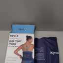 REVIX Ice Pack for Injuries Reusable Gel for Lower Back, Cold Packs for Back Shoulder, Elbow, Hip, Leg, Wrap Around Entire Knee, Soft Cold Compress,16 x 9" Navy