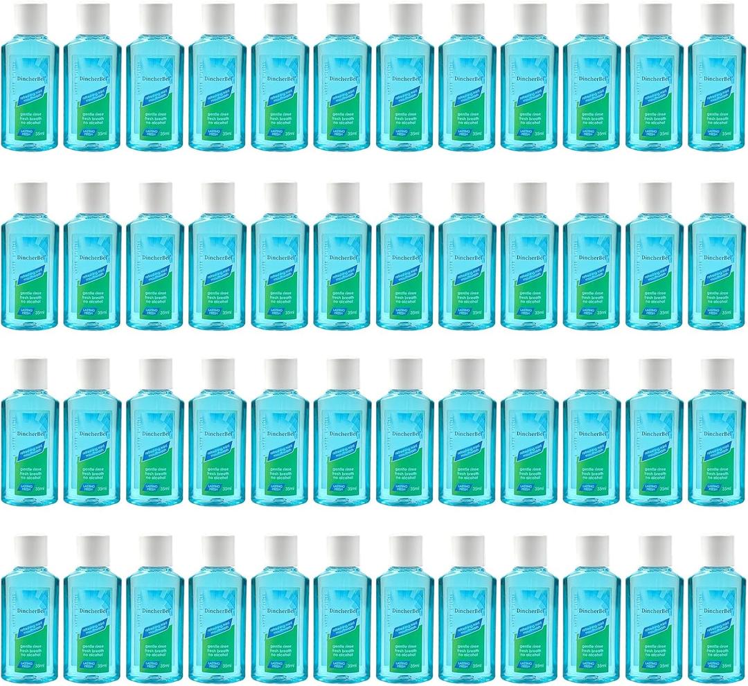 Mouthwash Travel Size, Portable Original Mint, 35ml/1.2oz (48 Pack)
