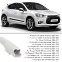 2 x ABS Wheel Speed Sensor, Anti-Lock Brake Speed Sensors Replacement, #4545L0 454508 9665386880 Rear Left and Right Anti-Lock Sensor,Compatible with Peugeot 307 308 408 (Black)