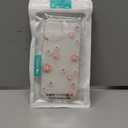 Unov Case Compatible with iPhone 13 Mini Case Clear with Design Embossed Pattern Soft TPU Bumper Slim Protective 5.4 Inch (Daisy Blooms)