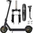 MIMIRACLE Front Suspension Kit Fork Suspension Compatible with Xiaomi M365/Pro/Pro2/1S Electric Scooter Shock Absorption Parts Anti-Vibration Accessories with Foot Stand and Front Fender