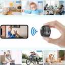 Secret Camera Mini Camera Small Cam Home Security Hidden Camera WiFi Spy Nanny Cam with Phone App Video Recording Remote Monitor Kids Camera Pet Camera Indoor Room Use