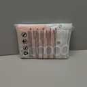 Watercolor Flower Shower Curtain, Blue Floral Shower Curtain Set for Bathroom, Turquoise Blue Natural Modern Plant Minimalist Fabric Bath Curtain with Hooks, 72x72in