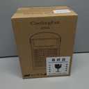 Portable Air Conditioner, Air Cooler, 1000ml Cold Fan Air Conditioner, 5 Air Speeds and 7 LED Lights, 2 Ice Packs, 3 Cold Mist and 2/4/6 Timer, USB Cold Fan for Home, Office and Outdoors.