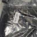 Genuine Leather Flap Mens Shoulder Bags Vintage Crocodile Embossed Messenger Bag for Men Crossbody Adjustable Shoulders Sling for Travel Work Business Handbag (2#-Black)