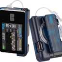 Healvaluefit Tslim x2 Pump Case with Clip, Tandem Tslim Pump Case with 360 Rotatable Clip, Tandem Tslim x2 Pump Accessories, Friendly to Screen Protector, Compatible with t:Slim, t:Slim G4 (Blue)