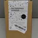 ErrandsHelper Salt and Pepper Grinder Set - Spice Shakers with Adjustable Coarseness for Kitchen Seasoning (1.7 inches x 5.1 inches)