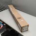 AOSKY Linen Roller Blinds Shades for Indoor Windows Pull Down Cordless Blackout Black Out Window Shade 30 inch Blinds for Home Linen