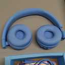 Made for Amazon Bluetooth Kids Headphones with Boom Microphone | Blue