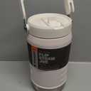 Stanley IceFlow Flip Straw Jug with Handle 40 oz| Twist On Lid and Flip Up Straw | Leak Resistant for Travel and Sports | Insulated Stainless Steel | BPA-Free | Rose Quartz