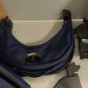 UPPAbaby RumbleSeat V3 Second Lower Seat - Compatible with Vista V2 and Vista V3 - All-Weather Seat + Magnetic Buckle Adapters Included - Noa (Navy/Carbon Frame/Saddle Leather)