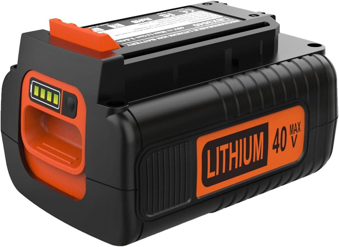 Powilling 40 Volt 3.5Ah Lithium Replacement Battery for Black and Decker 40V Battery LBX2040 LBXR36 LBXR2036 LST540 LCS1240 Compatible with 36V/40V MAX Black and Decker Power+ Tools