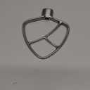 Stainless Steel PaddleFlat Beater - Accessories and Attachments for KitchenAid Mixers, Fit 4.5-5 QT Mixing Bowl