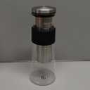 Cafe Crush Club Cold Brew Coffee Maker | Fire Toughened Borosilicate Glass | 304 Stainless Steel Infuser | 1000ml / 34 oz | Cold Brew Iced Coffee Pitcher