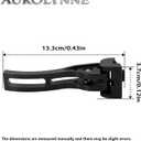 4 PCS Tonneau Cover Clamps Universal Fit Replacement Parts for Hard Folding or Soft Folding Truck Bed Cover Clamps Latch
