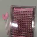 DIY Lash Extension Kit Natural Look Wispy Lash Clusters D 154 pcs Lashes Clusters 8-16 mm Eyelash Extension Kit Lash Bond and Seal Lash Tweezers Individual Lashes Lash Cluster Kit For Beginners