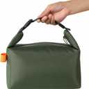 Lunch Bag for Women & Men Fresh Keep Lunch Box, Small Leakproof Cooler Bag Food Lunch Containers High Capacity Reusable Lunch Tote Bags for Work, Office, Picnic, Travel (Green)