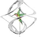 Red Carpet Studios The Original Helix Cosmix Spinner Stainless Steel and Crystal Geo, 17.5-Inch, Hummingbird