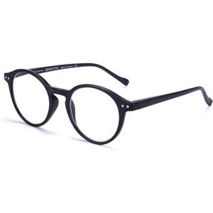 ZENOTTIC Reading Glasses Blue Light Blocking Round Glasses for Men Women Magnification 1.75x