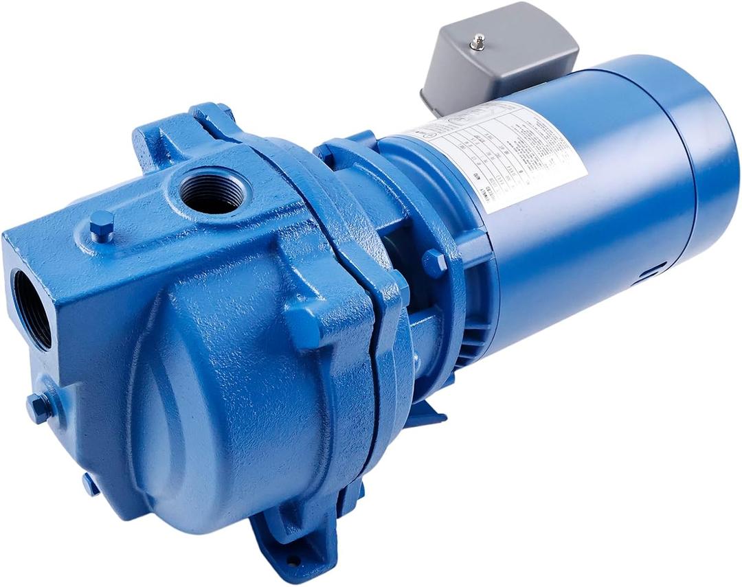 1/2HP 115/230V Self-Priming Shallow Well Centrifugal Pump J5S for Goulds