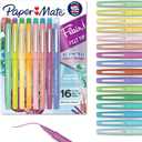 Paper Mate Flair Nature Escape Scented Felt Tip Pens, Medium Point (0.7mm), Assorted Colors, 16 Count - Perfect for Journaling, Writing, Coloring, Teacher Supplies
