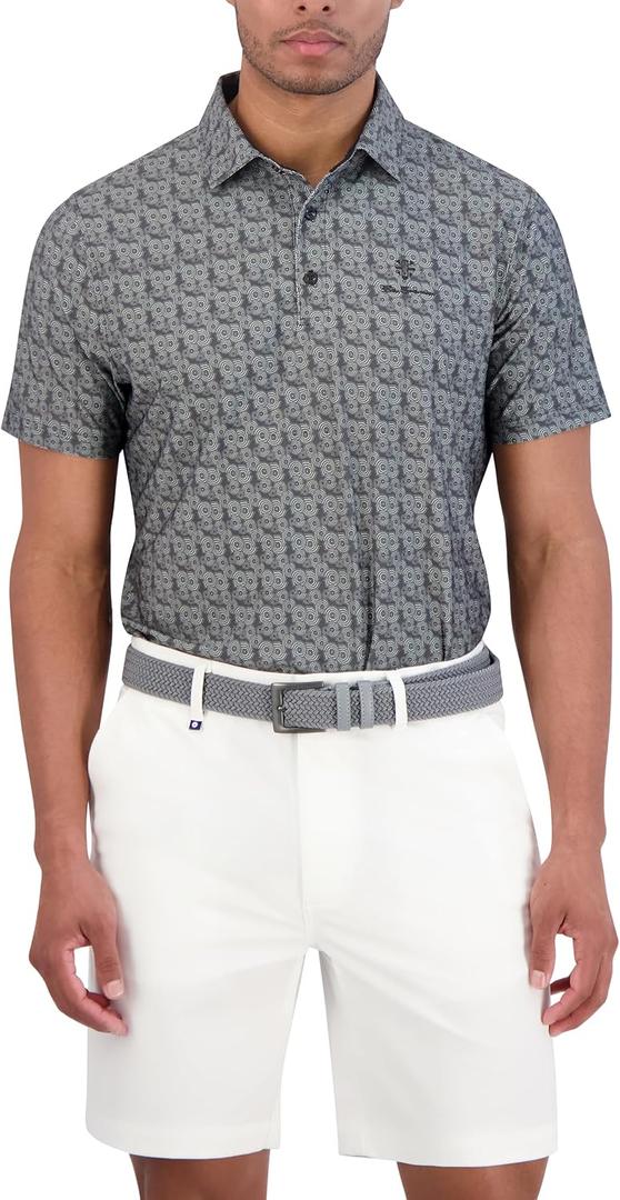 Ben Sherman Men's Performance Golf Polo Stretch, Extra Soft Fabric, Moisture-Wicking, Odor Resistant S/P Ben Sherman Men's Performance Golf Polo Stretch, Extra Soft Fabric, Moisture-Wicking, Odor Resistant S/P