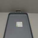 GreenPan Valencia Pro 18" x 11" Double Burner Griddle Pan, Induction Suitable, Ceramic Nonstick PFAS-Free, Rectangular Stovetop Cookware, Stainless Steel Handles, Dishwasher, Oven & Broiler Safe, Gray