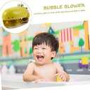 GALPADA 1Pc Electric Dinosaur Bubble Machine for Fun Bubble Blower for Bath and Safe Material Lightweight and Portable Bubble Making Fun