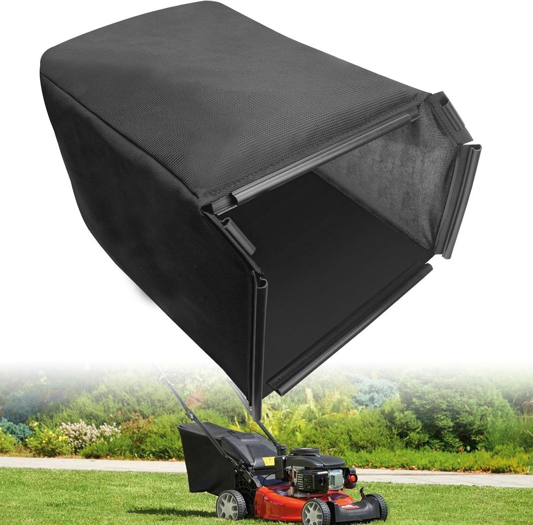 Mower Grass Bag 81320-VH7-D00 81320-VH7-000 Fabric Grass Bag Compatible with H-onda HRX217 K1-K6 HMAA HXAA VYAA HYAA HZAA VKAA -No Framework Included