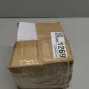 coolnews 2 Pack Black Dummy Door Knobs Interior, Single Sided Square Modern Dummy Door Knob Door Handle for Hall/Closet Doors, Matte Black