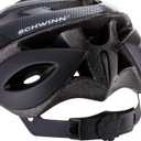 Schwinn Thrasher Helmet for Adults, Size 58-62 cm for Riders Ages 14+, Microshell, Adjustable Dial & Straps, Interior Padding, Air Vents, Visor, Adult Bike Helmet