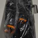 Leg Massager with Heat and Compression, Foot and Calf Massager for Circulation and Pain Relief, Compression Boots with Handheld Controller, 6 Modes 3 Intensities, Gift for Mom Dad (Black)