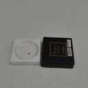 COLLECTIVE HOME - Ceramic Jewelry Tray, Decorative Trinket Dish for Rings Earrings Necklaces Bracelet Watch Keys, Birthday Mother's Day for Women, 4.75", White Surface (E) (E)