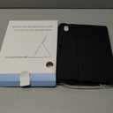 Harvopu Compatible for iPad 11th 10th Generation Case with Keyboard, Folio Cover with Pencil Holder, Multi-Touch Trackpad, 7 Color Backlit, Detachable Keyboard for iPad (A16) 11th/10th Gen (Black)