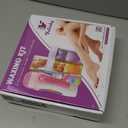 Roll on Wax Kit, Roll on Waxing Kit for Hair Removal, Wax Roller Kit for All Skin Types for men, Hair Removal with 2 Soft Cartridges and 50 Strips, Waxing Kit for Women