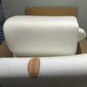 Baby Ball Pit 47.2" Soft Round Memory Foam Ball Pits NOT Included Balls Indoor Outdoor Playpen for Babies Toddlers Kids Great Gift for Girls Boys, White