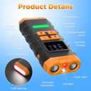 Dog Bark Deterrent Device,2X Ultrasonic Anti Barking Device for Dogs, 50 FT Range No More Indoors Outdoors Behavior Correct Safe & Humane Rechargeable Barkshield for Dogs